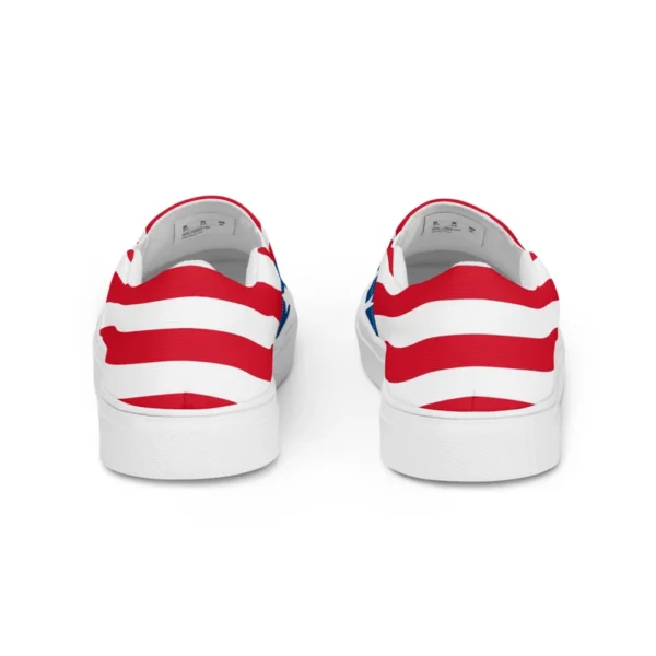 American Flag Slip-On Shoes – Patriotic Stars & Stripes Sneakers - Image 4