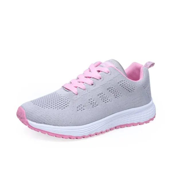 Casual Shoes Fashion Breathable Walking Mesh Flat Sports Sneakers - Image 2