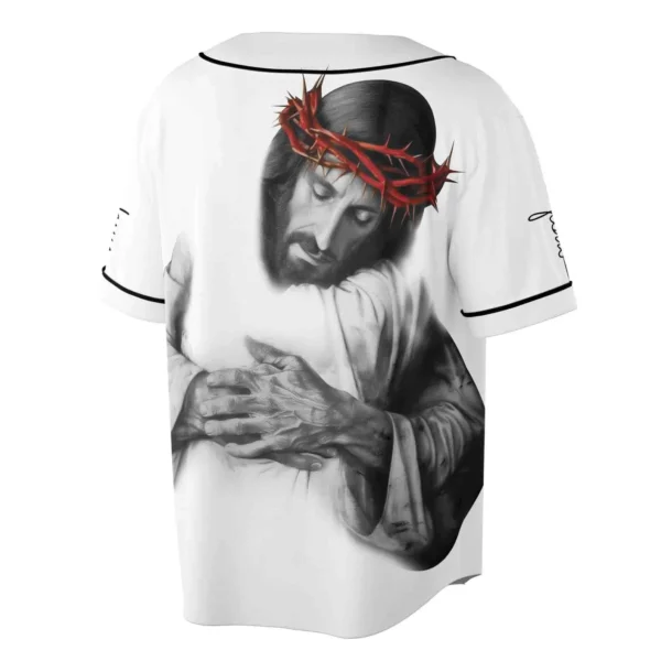 Jesus Baseball Jersey – Faith-Inspired Christian Shirt - Image 3