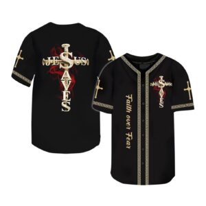 Jesus Save My Life Baseball Jersey Shirt Style
