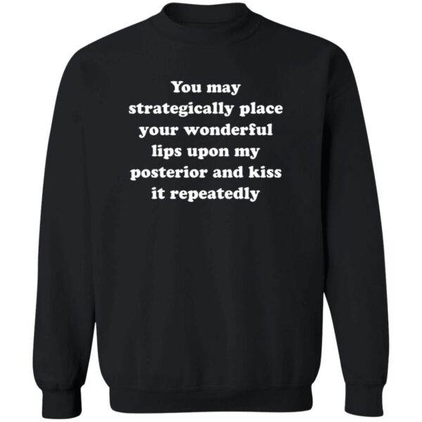 Johnny Depp You May Strategically Place Your Wonderful Lips Shirt - Image 3