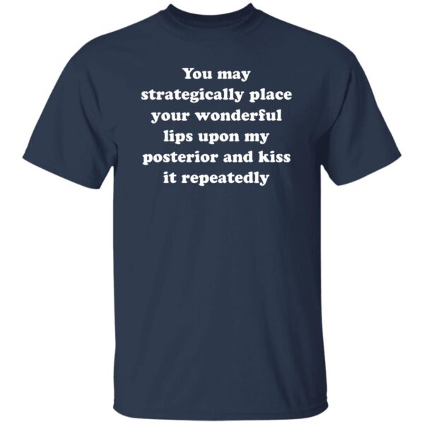 Johnny Depp You May Strategically Place Your Wonderful Lips Shirt - Image 5