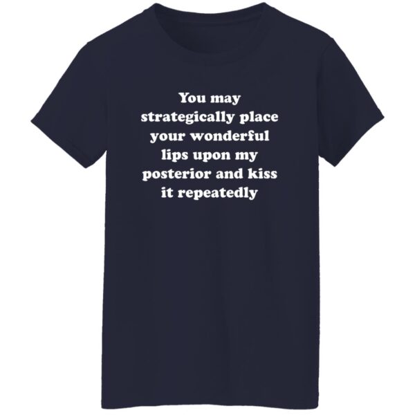 Johnny Depp You May Strategically Place Your Wonderful Lips Shirt - Image 7