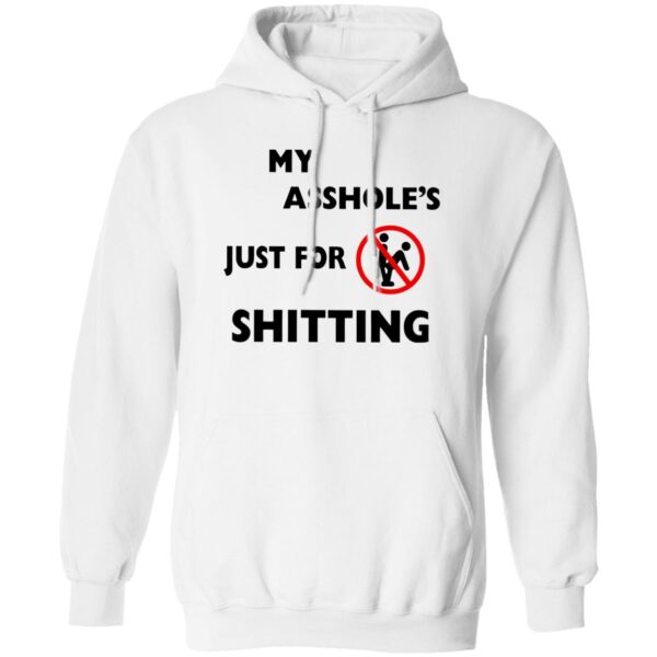 A**hole Just For Sh*tting Shirt - Image 2