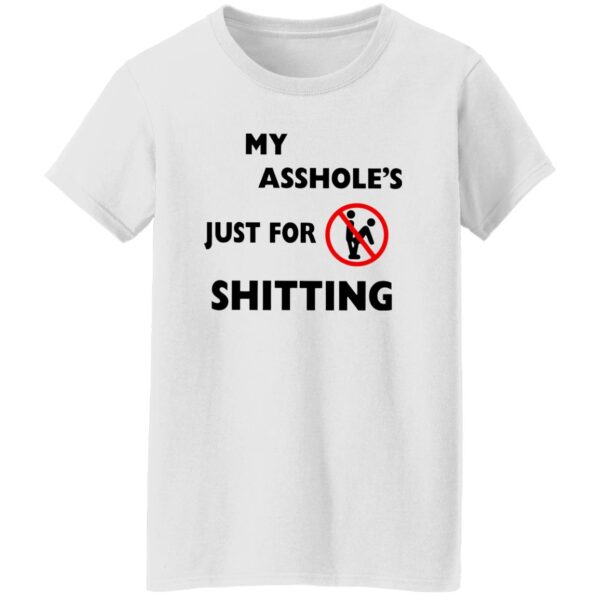 A**hole Just For Sh*tting Shirt - Image 6