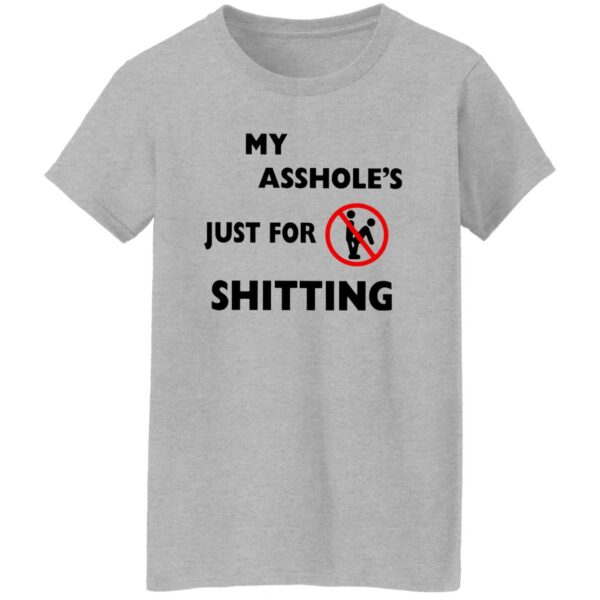 A**hole Just For Sh*tting Shirt - Image 7
